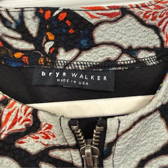 bryn walker Juniper Jacquard Long Jacket - Picture 3 of 16